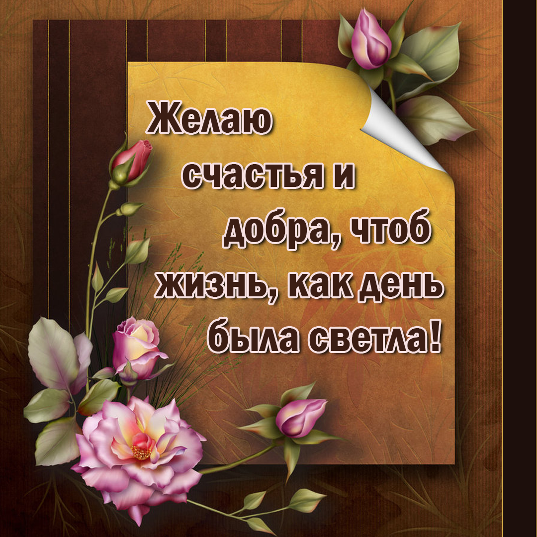 Пожелания доброго утра и хорошего дня в стихах и своими словами