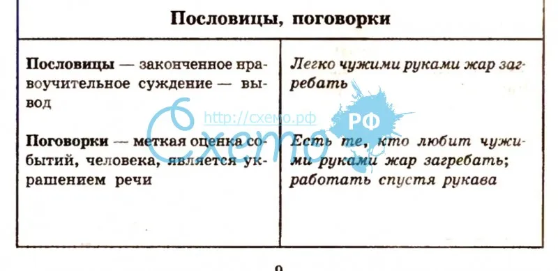 Чем отличается поговорка от пословицы