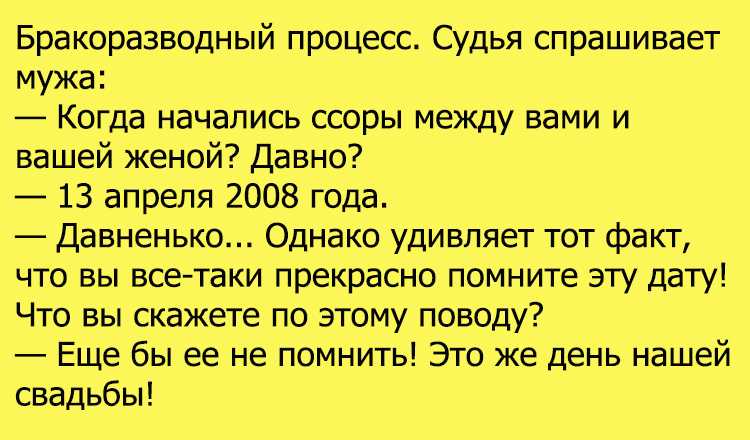 Самые остроумные анекдоты (до слез смешные)