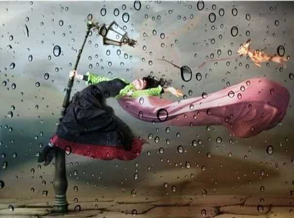 Статусы про дождь